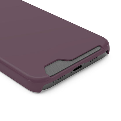 Eggplant iPhone Case (Card) Phone Case