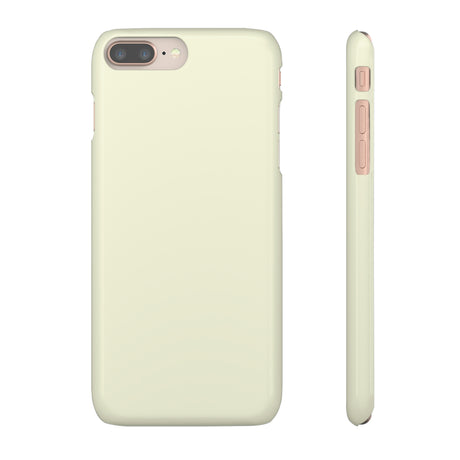 Beige iPhone Case (Slim) iPhone 8 Plus Glossy Phone Case