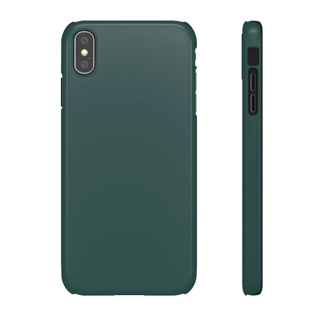 Dark Slate Gray iPhone Case (Slim) iPhone XS MAX Glossy Phone Case