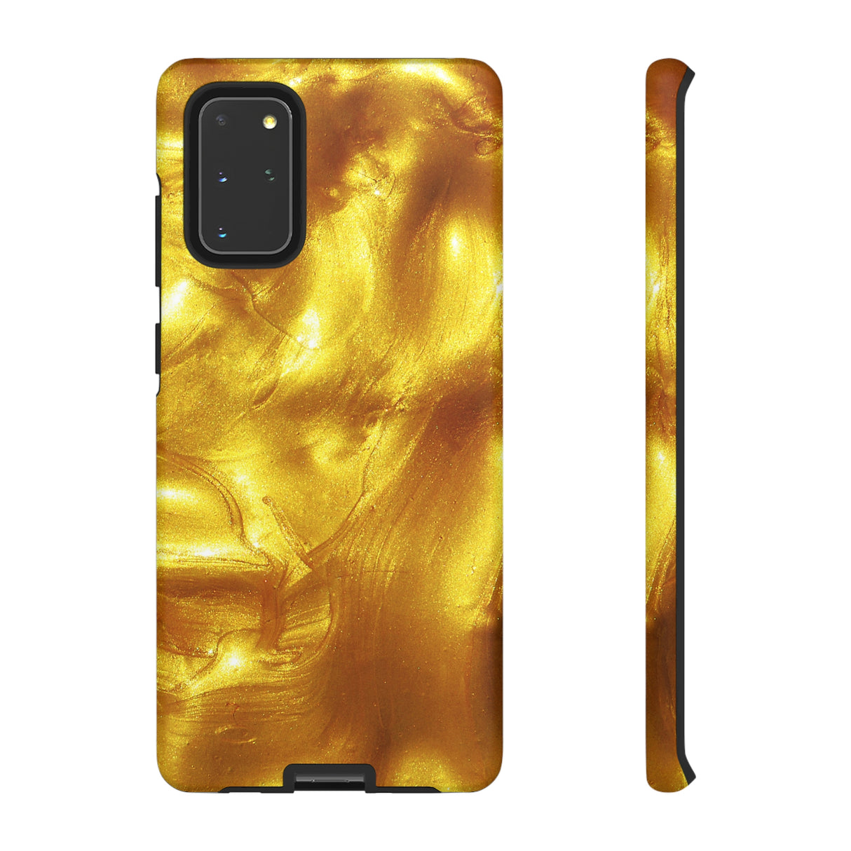 Liquid Gold Android Case (Protective) Samsung Galaxy S20+ Matte Phone Case