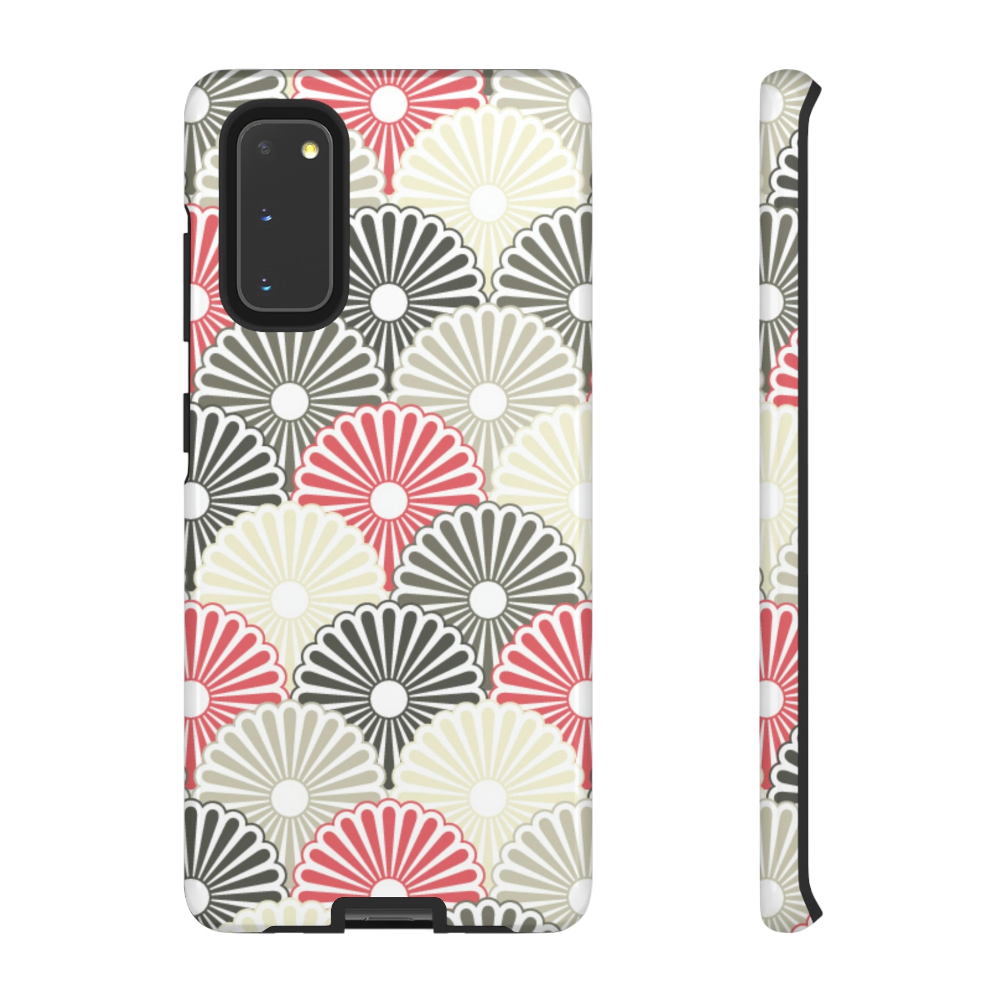 Japanese Flower Android Case (Protective) Samsung Galaxy S20 Glossy Phone Case