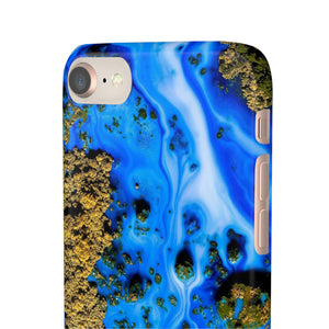 Blue River Ink Art iPhone Case (Slim) Phone Case