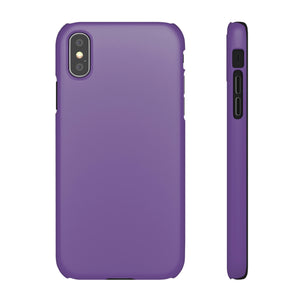 Dark Lavender iPhone Case (Slim) iPhone XS Matte Phone Case