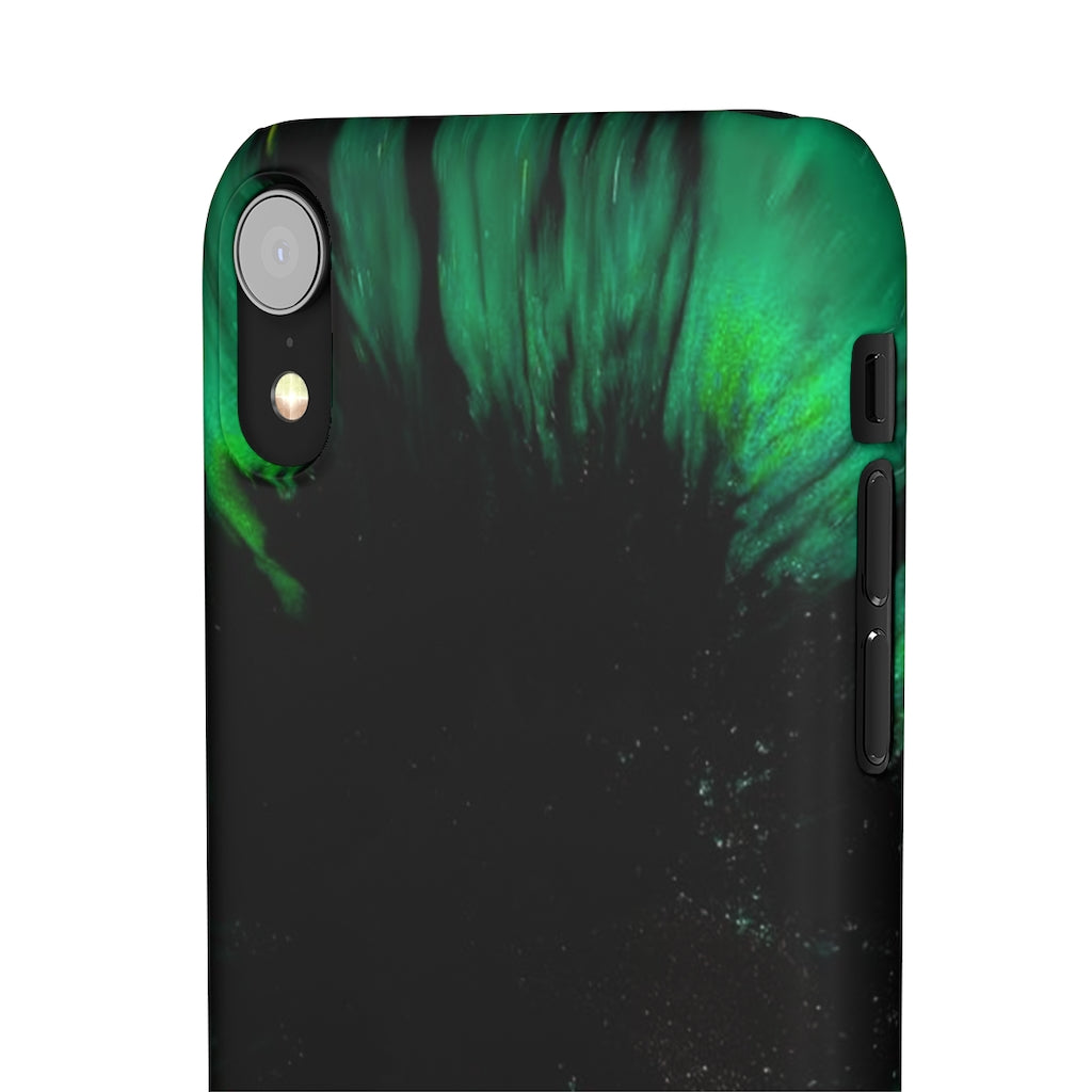 Northen Star Gaze Ink Art iPhone Case (Slim) Phone Case