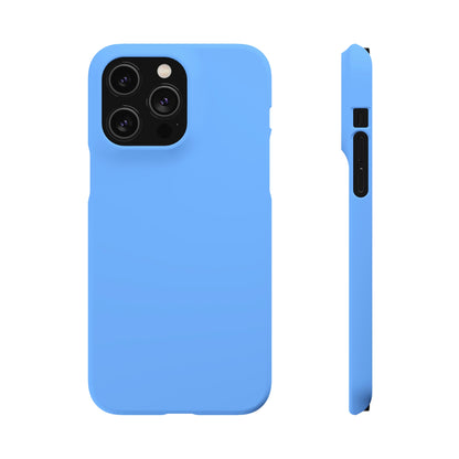 French Sky Blue iPhone Case (Slim) iPhone 14 Pro Max Matte Phone Case