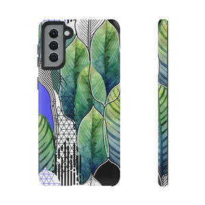 Green Leafs Android Case (Protective) Samsung Galaxy S21 Plus Matte Phone Case