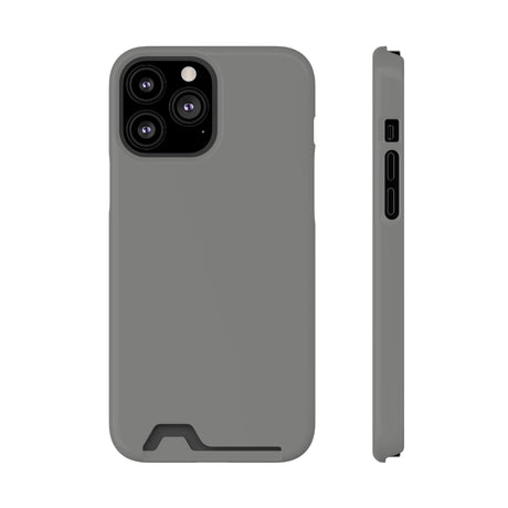 Battleship Gray iPhone Case (Card) iPhone 13 Pro Max Glossy Without gift packaging Phone Case