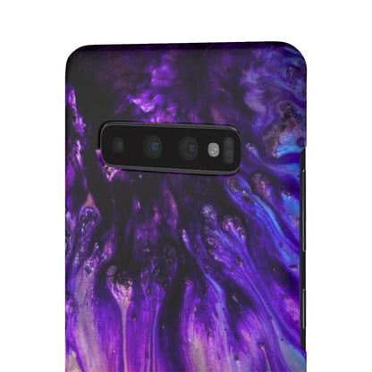 Purple Flow Ink Art Android Case (Slim) Phone Case