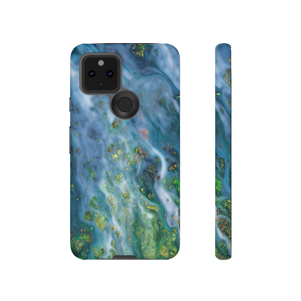 Forest Mist Ink Art Android Case (Protective) Google Pixel 5 Matte Phone Case