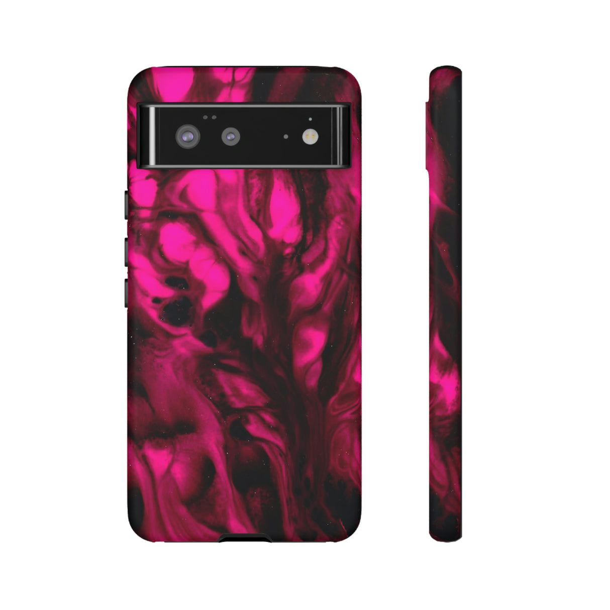 Bright Pink Ink Art Android Case (Protective) Phone Case