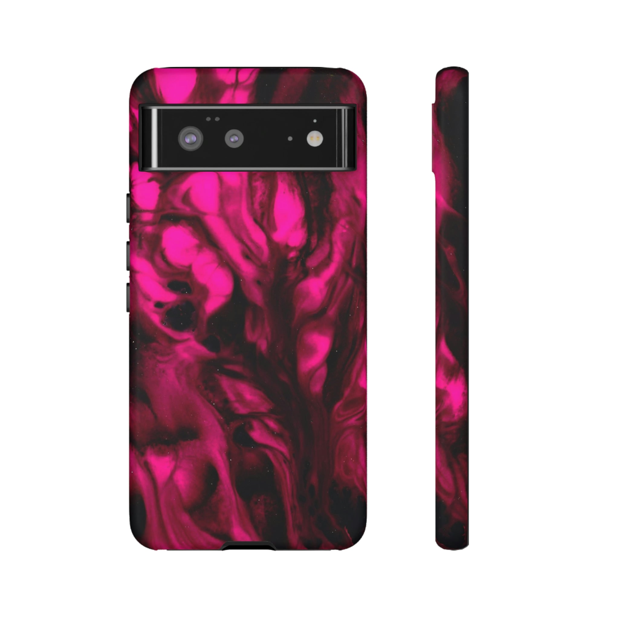 Bright Pink Ink Art Android Case (Protective) Phone Case