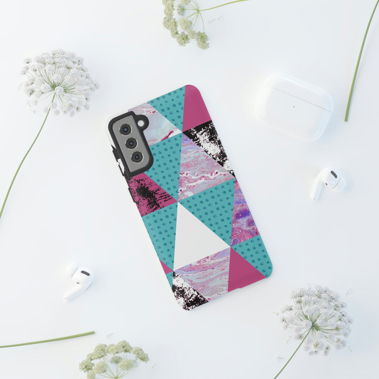 Grunge Triangles Android Case (Protective) Phone Case