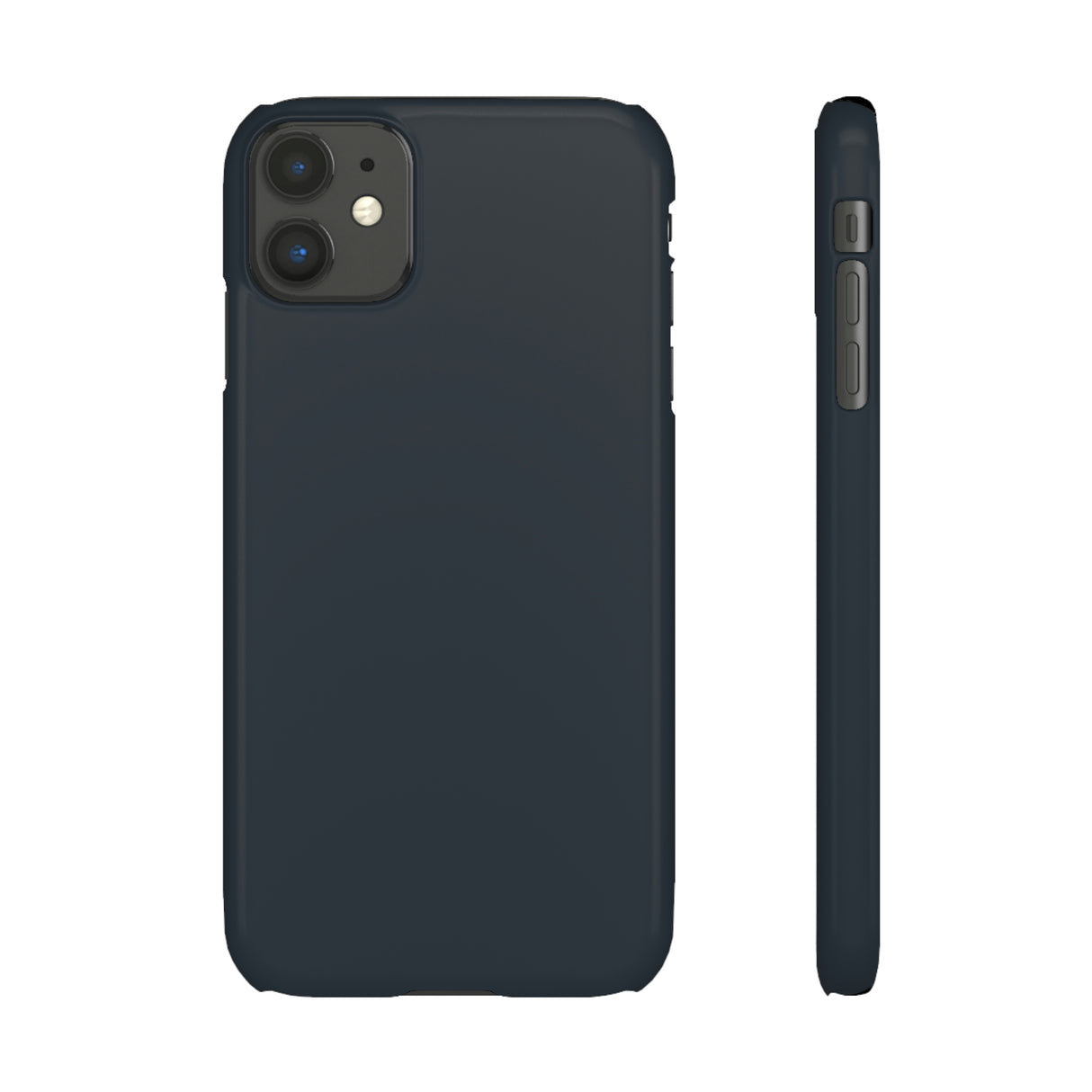 Gunmetal iPhone Case (Slim) iPhone 11 Glossy Phone Case