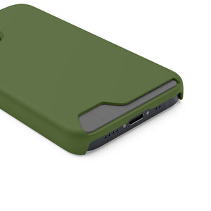 Dark Olive Green iPhone Case (Card) Phone Case