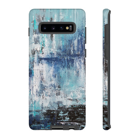 Blue Acrylic Android Case (Protective) Samsung Galaxy S10 Plus Glossy Phone Case