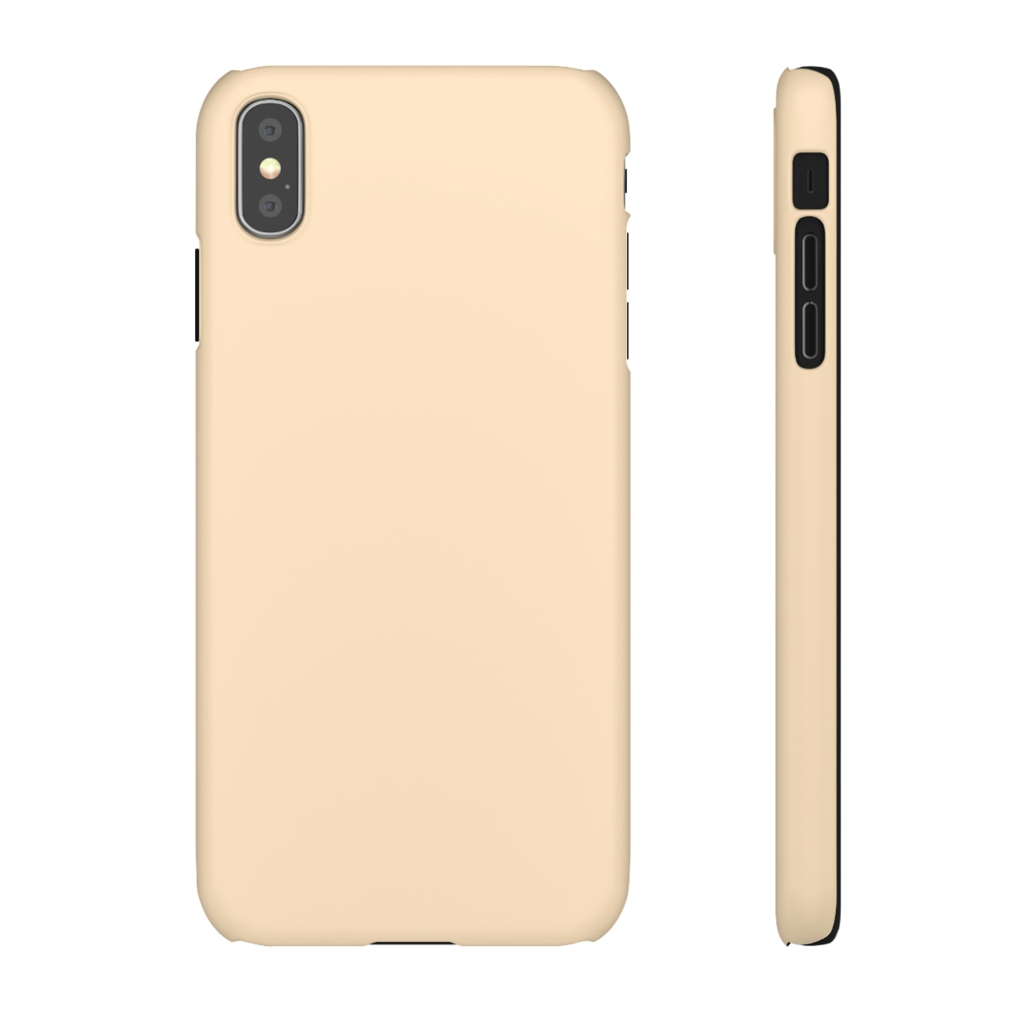 Bisque iPhone Case (Slim) iPhone XS MAX Matte Phone Case