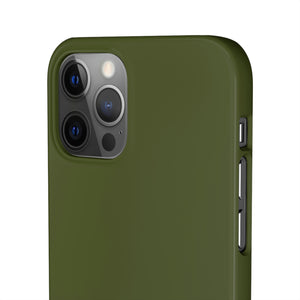 Army Green iPhone Case (Slim) Phone Case