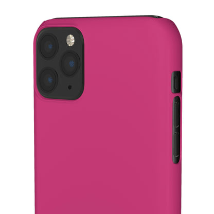 Fuchsia Purple iPhone Case (Slim) Phone Case