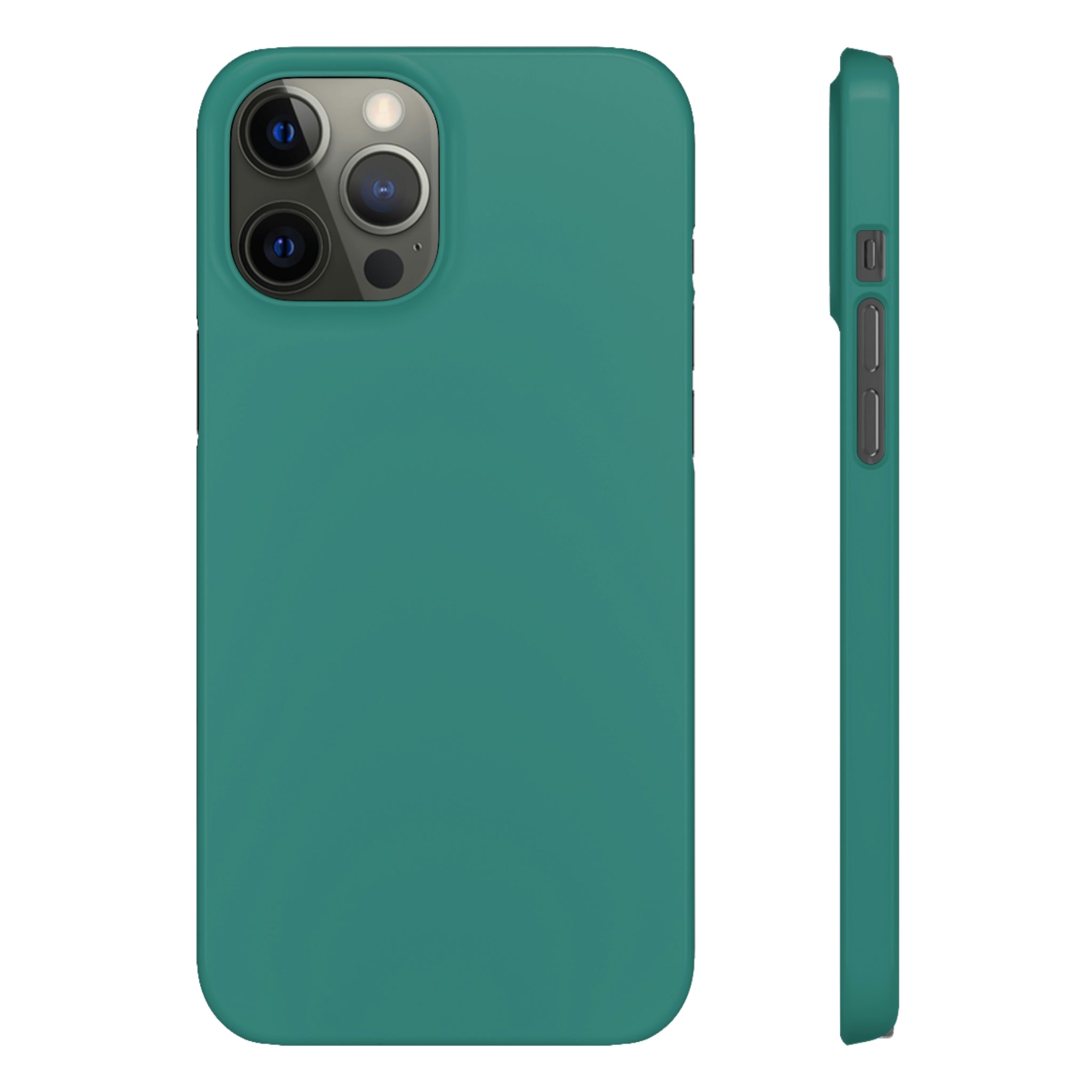 Celadon Green iPhone Case (Slim) iPhone 12 Pro Max Glossy Phone Case