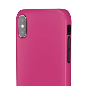 Fuchsia Purple iPhone Case (Slim) Phone Case