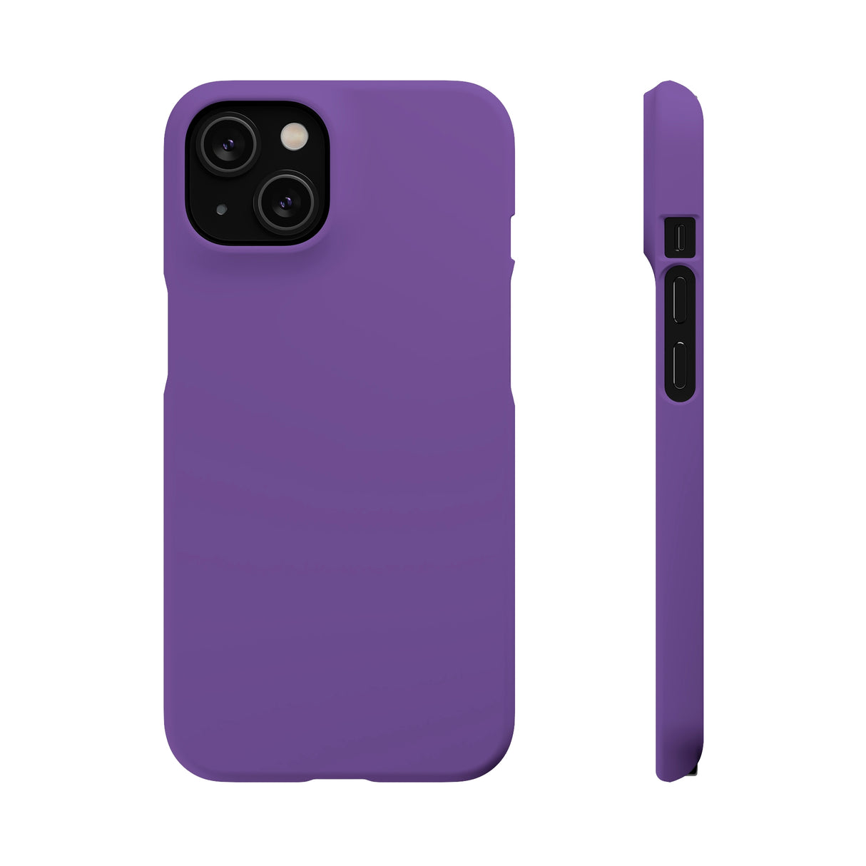 Dark Lavender iPhone Case (Slim) iPhone 14 Matte Phone Case