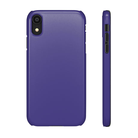 Dark Slate Blue iPhone Case (Slim) iPhone XR Glossy Phone Case