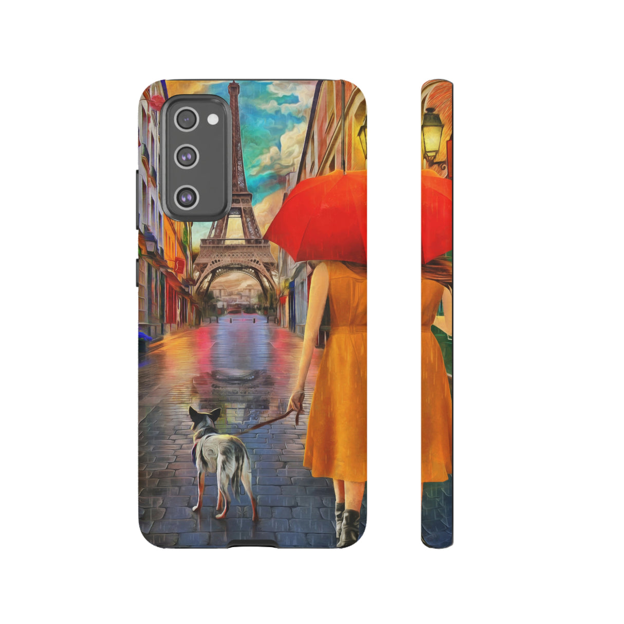 Rainy Day Paris Android Case (Protective) Samsung Galaxy S20 FE Matte Phone Case