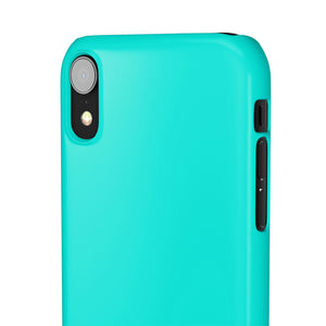 Bright Turquoise iPhone Case (Slim) Phone Case