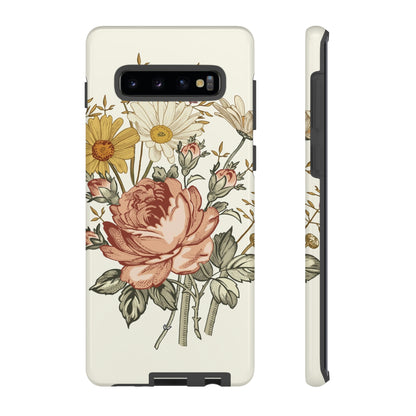 Bouquet Vintage Flower Samsung Case (Protective) Samsung Galaxy S10 Plus Glossy Phone Case