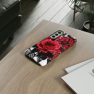 Rola Gothic Flower Samsung Case (Protective) Phone Case