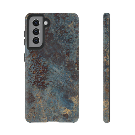 Blue Stone Android Case (Protective) Samsung Galaxy S21 Matte Phone Case