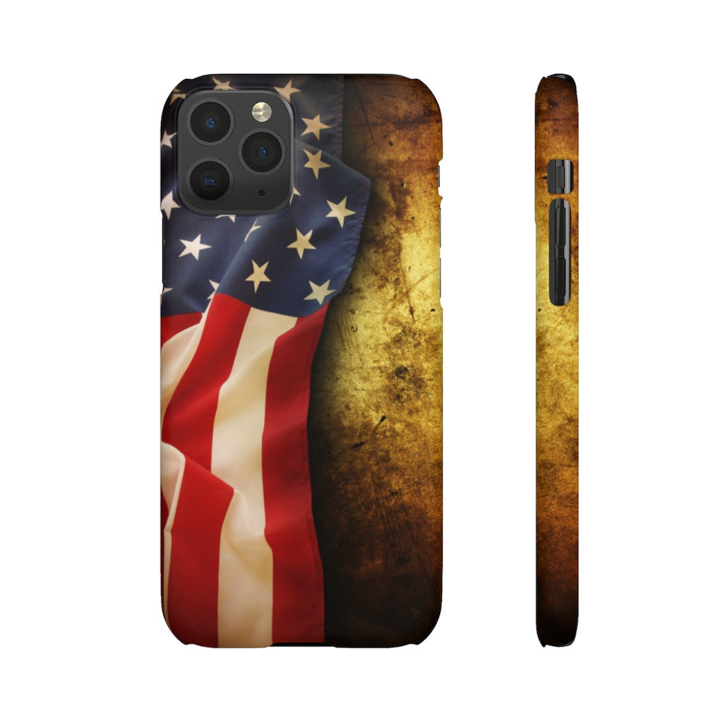 Close up of American flag Samsung/iPhone (Slim) Phone Case