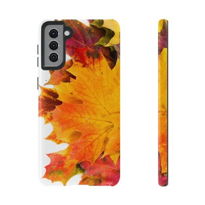 Autumn Maple Leaf Android Case (Protective) Samsung Galaxy S21 Plus Glossy Phone Case