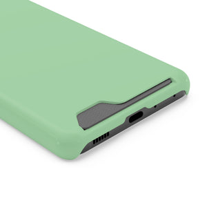 Celadon Samsung Case (Card) Phone Case