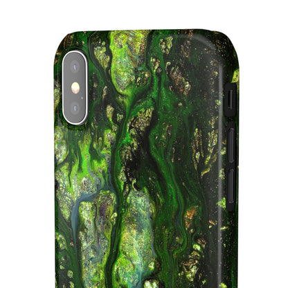 Smaragd Jewel Ink Art iPhone Case (Slim) Phone Case