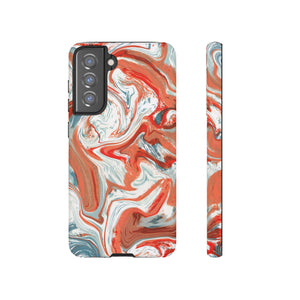 Orange Art Android Case (Protective) Samsung Galaxy S21 FE Matte Phone Case