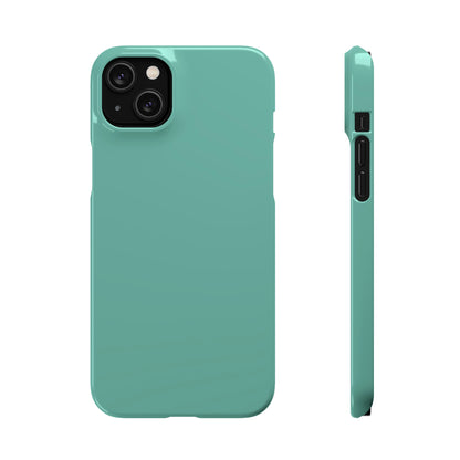 Green Sheen iPhone Case (Slim) iPhone 14 Plus Glossy Phone Case