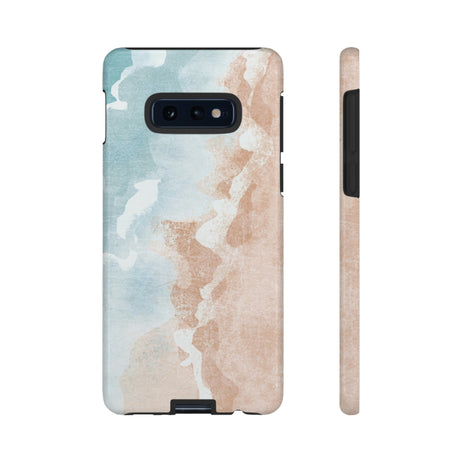 Boho Sea Beach Android Case (Protective) Samsung Galaxy S10E Glossy Phone Case