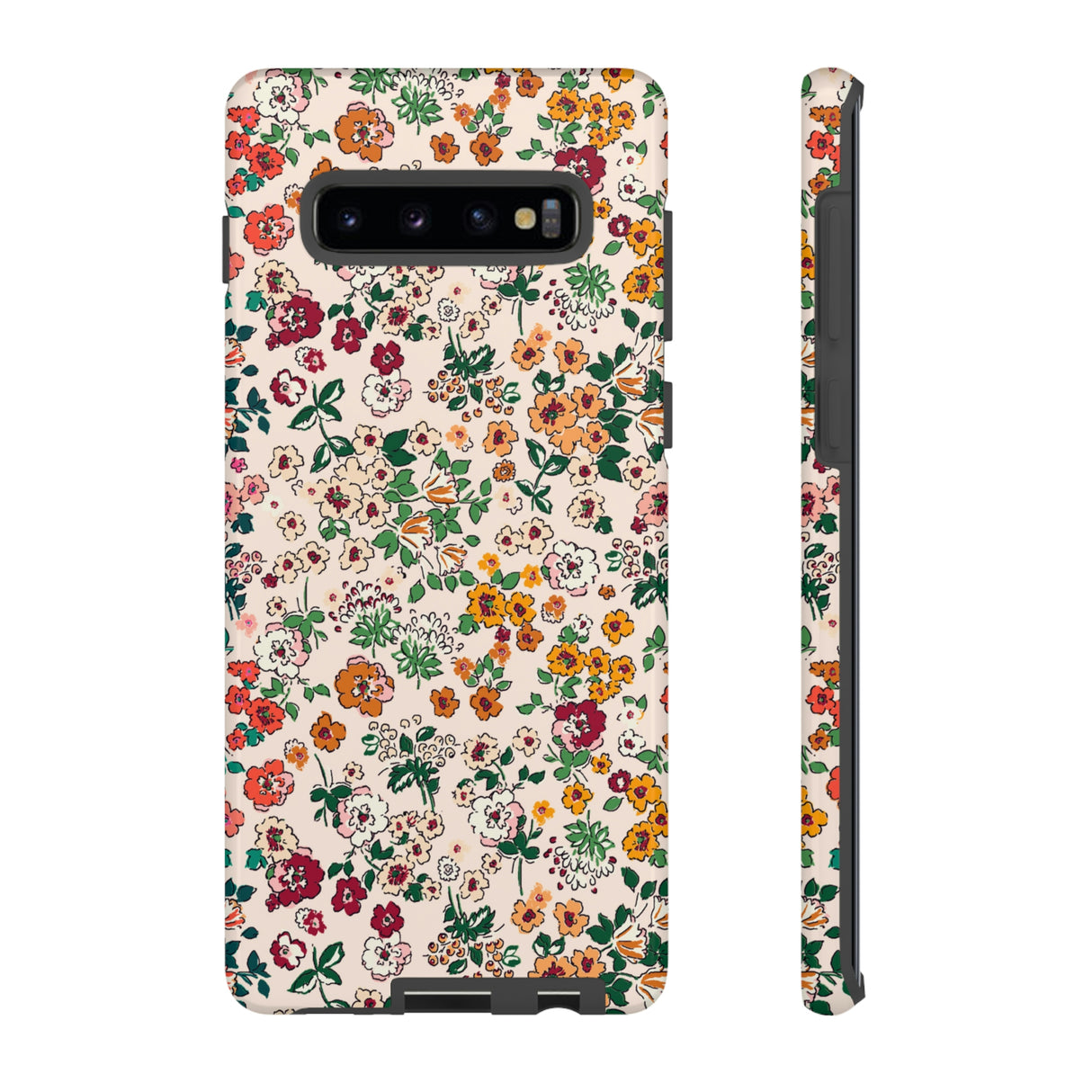 Floral Liberty Android Case (Protective) Samsung Galaxy S10 Plus Glossy Phone Case