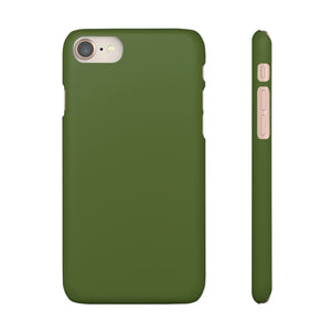 Dark Olive Green iPhone Case (Slim) iPhone 8 Matte Phone Case