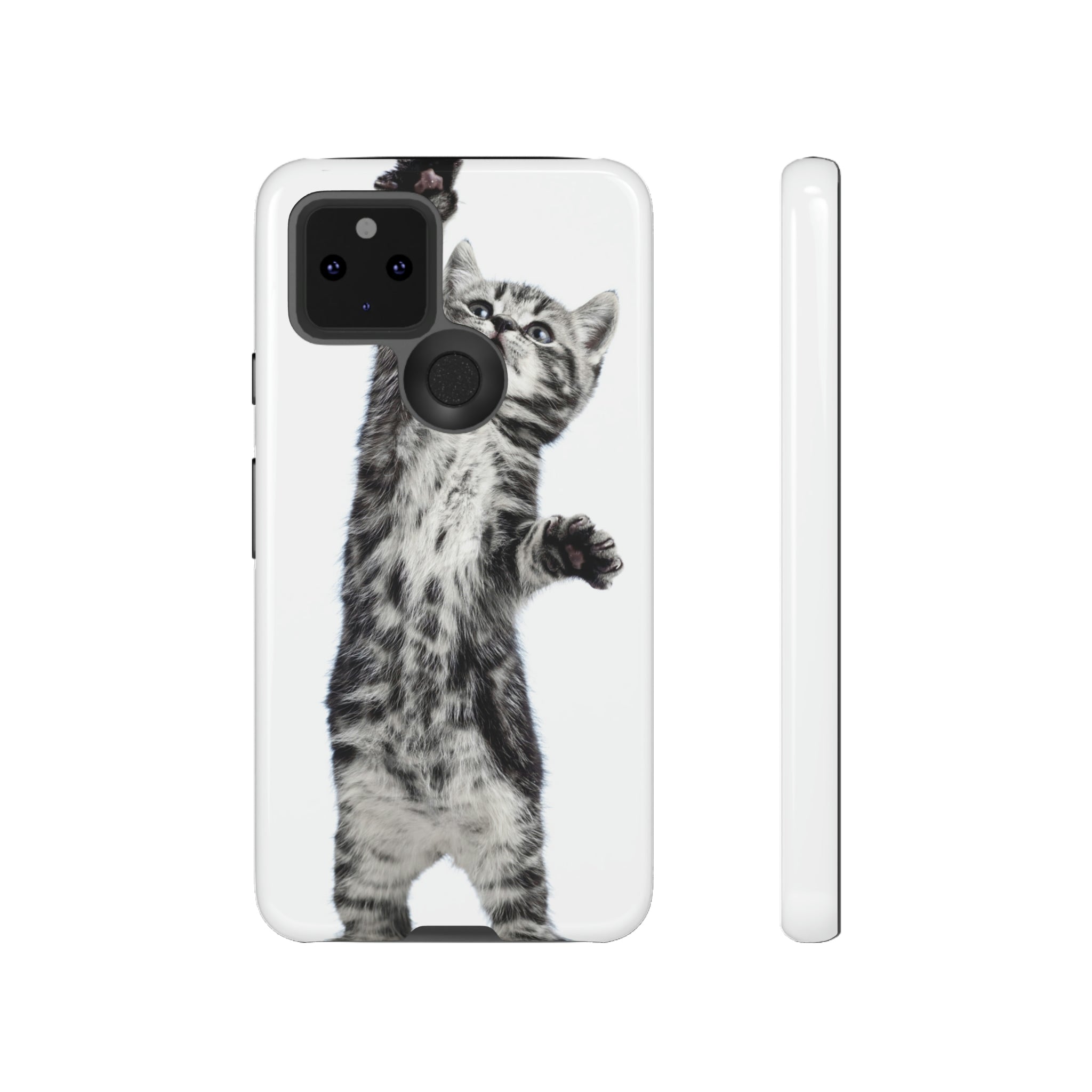 Playful Kitten Android Case (Protective) Google Pixel 5 5G Glossy Phone Case