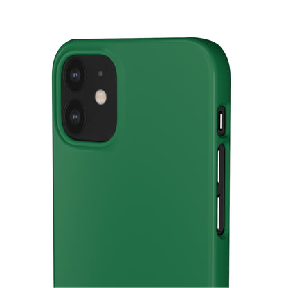 Dark Spring Green iPhone Case (Slim) Phone Case