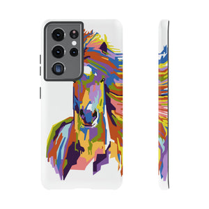 Horse Abstract Art Android Case (Protective) Samsung Galaxy S21 Ultra Matte Phone Case