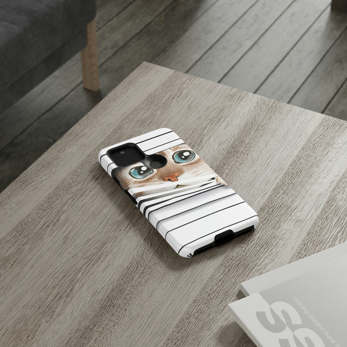 Cute Cat Window Android Case (Protective) Phone Case