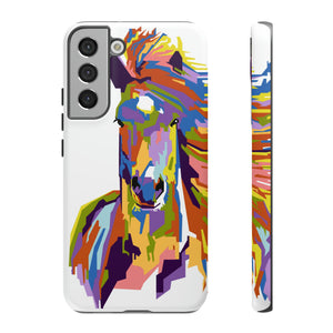 Horse Abstract Art Android Case (Protective) Samsung Galaxy S22 Plus Matte Phone Case