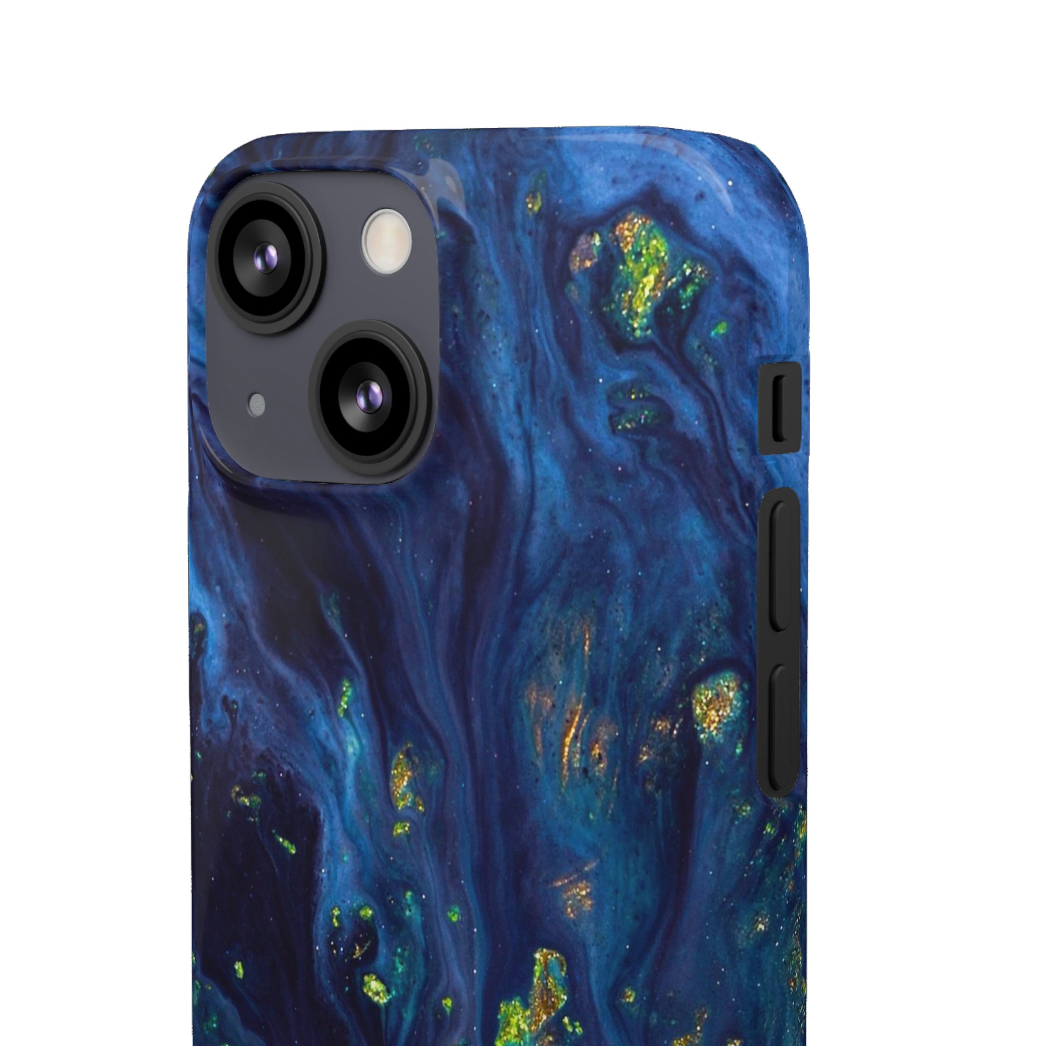 Green Opal Ink Art iPhone Case (Slim) Phone Case