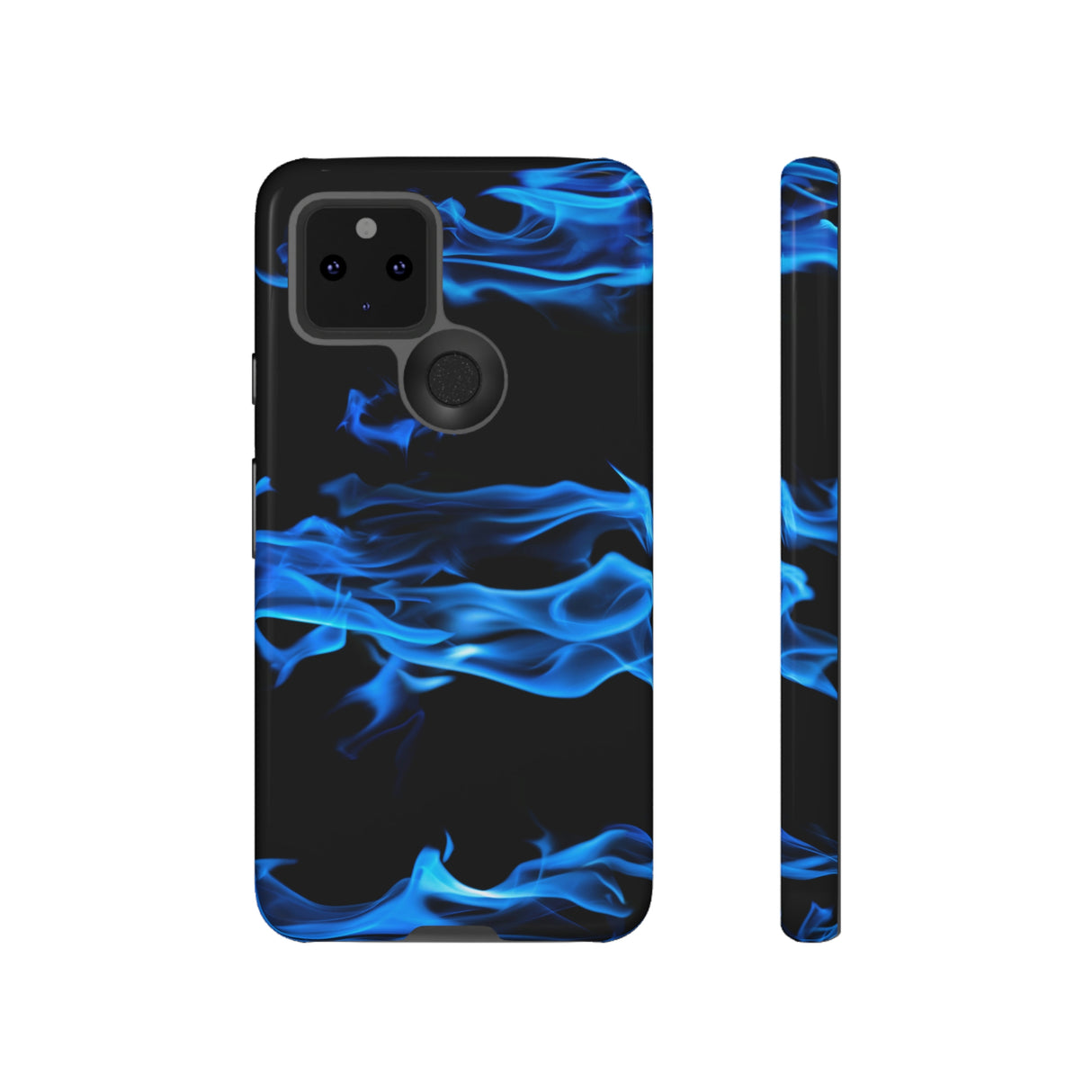 Blue Flames Club Android Case (Protective) Google Pixel 5 5G Glossy Phone Case