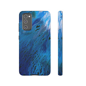 Blue River Ink Art Android Case (Protective) Samsung S20 FE Matte Phone Case