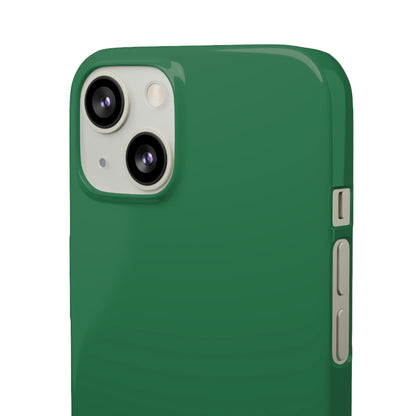 Dark Spring Green iPhone Case (Slim) Phone Case