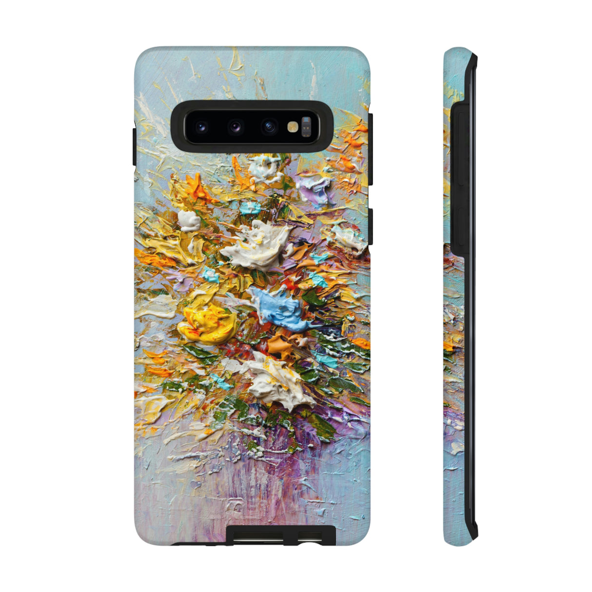 Bouquet Flowers Android Case (Protective) Samsung Galaxy S10 Glossy Phone Case